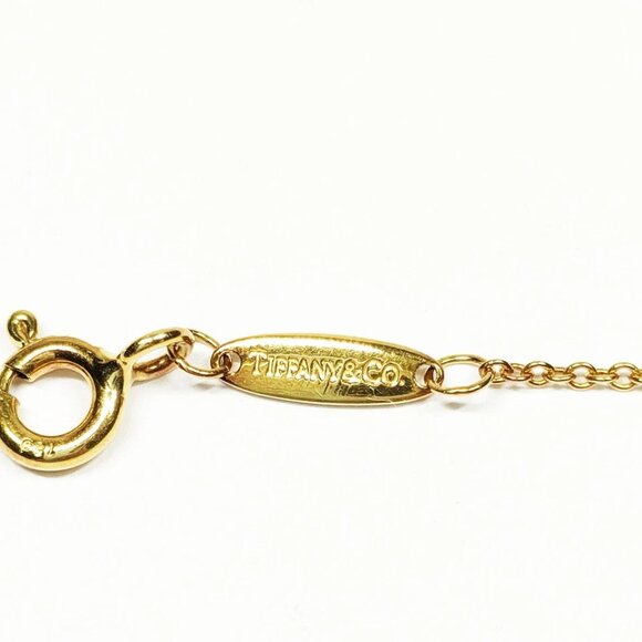 Tiffany and Co. Necklace Peretti Natural Diamond Gold 599-052925 - Picture 5 of 9